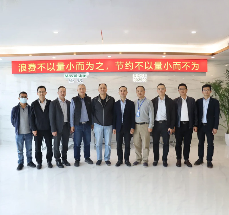 深圳市物联网产业协会执行会长杨伟奇一行到盛视科技股份有限公司走访交流